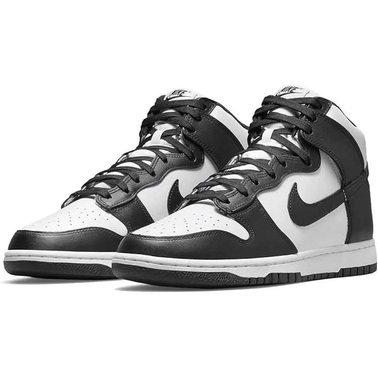 Amazon | [ナイキ] ダンク ハイ W DUNK HIGH ブラック/ホワイト/バー